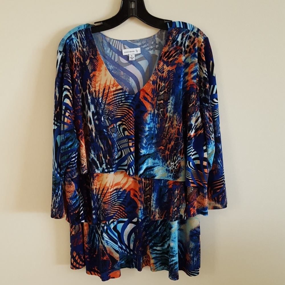 Beautiful colorful top